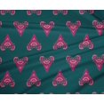 thumbnail image 4 of oneOone Polyester Lycra Fabric Floral Block Print Sewing Fabric BTY 56 Inch Wide, 4 of 4