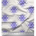 thumbnail image 1 of Soimoi polyester Crepe Fabric Flower Artistic Print Sewing Fabric Yard 52 Inch Wide, 1 of 3
