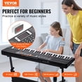 thumbnail image 2 of VEVOR 61 Key Digital Keyboard Piano Electric Portable 200 Tones 200 Rhythms, 2 of 9