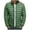 Green, variant on hoksml Men's Lightweight Down Jacket Solid Color Quilted Puffer Coat with Stand Collar and Zip Pockets