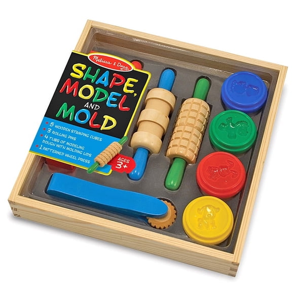 MELISSA & DOUG Modèle de Forme et Moule (Ensemble de 3)