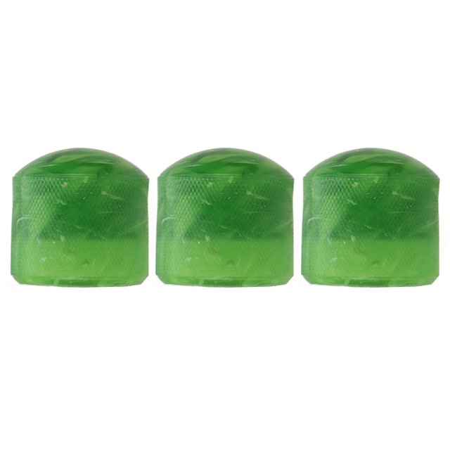 Guitar Volume Knob, Electric Guitar Knob 3Pcs Easy Installation Plastic With Wrench For Adjusting Green