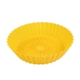 thumbnail image 1 of 7.5 Inch Baking Tray | Non-Stick Food Grade Silicone Fryer Accessory | Heat Resistant Up to 450°F | Foldable Design | Dishwasher Safe | Eco-Friendly Alternative | Oven Safe | 19x19x6cm, 1 of 6