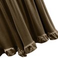 thumbnail image 4 of Timegard Womens Pjs Shorts Ruffle Elastic Waist Loose Soft Loungewear Solid Color Pajamas Shorts Summer, 4 of 4