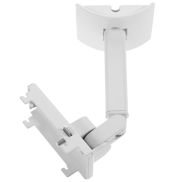 Miangastore Adjustable Wall Mount Speaker Bracket White 1Set 6.1X2.6X1.8In