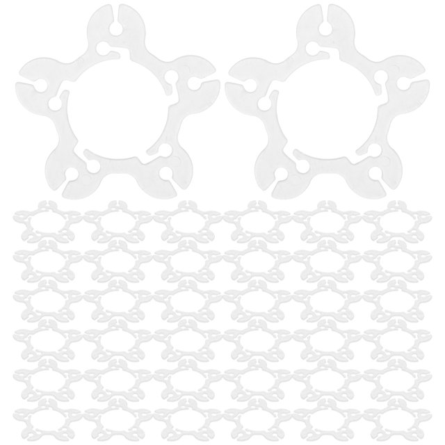Miangastore 100pcs Balloons Holder Balloons Clips Wedding Balloons Buckles Balloons Ties