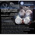 thumbnail image 4 of For 1996 1997 1998 1999 2000 Mercedes-Benz SLK 200 LED Foglamps Driving Fog Lamps R170 SLK200 Lights Kit, 4 of 6