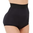 thumbnail image 1 of Culotte Gainante Rembourrée Taille Haute pour Femmes Rago 915 (Noir 2X), 1 of 4