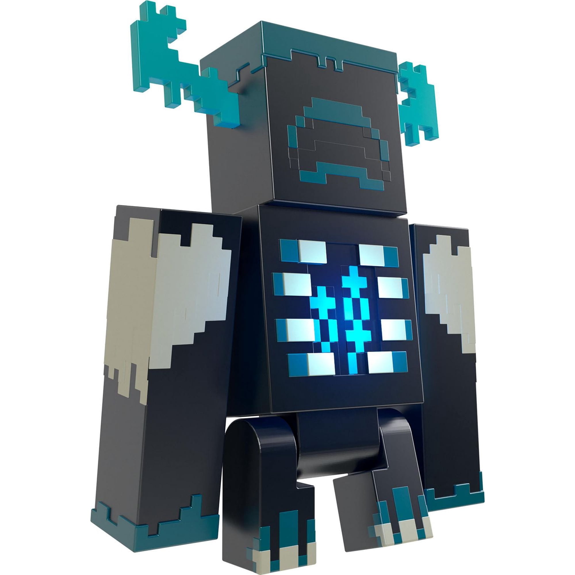 Minecraft Warden Action Figure with Lights, Sounds & Attack Mode