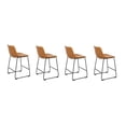 thumbnail image 4 of Plata Décor Landon Tabouret 30" en Tan - Ensemble 4, 4 of 4