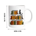thumbnail image 2 of Vaidha Gift For Book Lover, Floral Book Mug, Reading Mug, Flower Book Mug, Book Lover Mug, Librarian Mug,Teacher Gift, 2 of 4