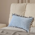 thumbnail image 4 of Aursykel Relaxedable Breathable Thickened Flannel Pillowcase for Fall Winter Machine Washable Soft Supportive Yarn Fabric Excellent Craftsmanship for Peaceful Sleep, 4 of 6