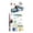 A, variant on Kids Fishing Rod Kit for Beginners 18m with Telescopic Rod Reel Tackle and Carry Bag Outdoor Gear for Teens and Children