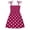 Hot Pink, variant on Swstbby Summer Savings Clearance 2025! Girls Summer Dress, Kids Baby Girls Dress Beach Dresses Casual Sleeveless Princess Summer Dress Black 2-3 Years