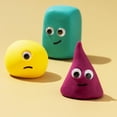thumbnail image 2 of TINY HANDS Stick-On Wiggly Eyes, 65 pcs, Assorted Sizes, Adhesive, Age 5+, Crafts, 2 of 6