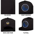 thumbnail image 3 of Ultra Game Boys' Standard Youth Ultimate Snap Back Baseball Cap Hat Black, 3 of 5