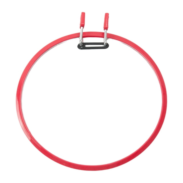 Panier de Broderie Tension Aiguille Présentoir Ménager Rouge