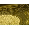 thumbnail image 1 of Ahgly Company Machine Washable Indoor Rectangle Transitional Orange Gold Area Rugs, 2' x 3', 1 of 7