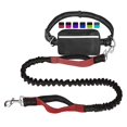 thumbnail image 1 of Ensemble de Cordes de Traction pour Course d'Animaux avec Sac de Taille en Nylon Réfléchissant Rétractable Ajustable pour Petits et Moyens Chiens Course Marche Sports de Nuit, 1 of 3
