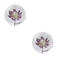 thumbnail image 4 of Baohd Exquisite Flower Crystal Ball Adding Elegance To Space Easily Portable Astrantia 8cm 2Set, 4 of 6