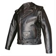 thumbnail image 1 of Allstate Leather Veste de Moto Basique AL2022 pour Hommes 50 Noir, 1 of 4