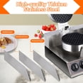 thumbnail image 4 of Zzistar Stainless Steel Waffle Maker ,180° Rotating Electric Waffle Making Machine | 50-250℃ Non-Stick Flip Time Control Temperature Adjustable, 110V 1200W, 4 of 7