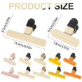 thumbnail image 3 of Cqxid Kitchen Clip Under $5 Home & Garden Food Clips 1 Pack Sealing Clip Plastic Sealing Clip Fresh Snack Tea Sealing Simple Sealing Clip Potato Chip Bag Clip Bag Clip For Storage, 3 of 9