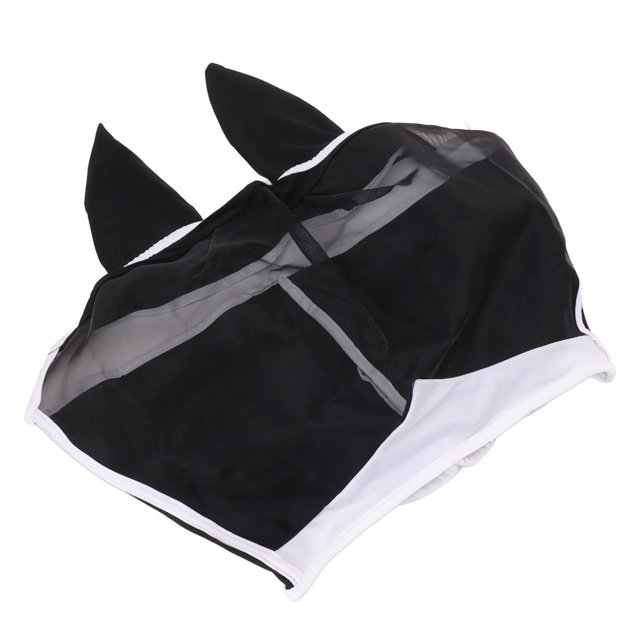 Horse , Breathable Multifunctional Extra Comfort Horse Mesh Face Cover With Ears For Barn
