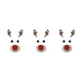 thumbnail image 4 of Transemion Cute Christmas Window Stickers For DIY Home Decor Christmas Theme Door Stickers Elk head 3Set, 4 of 6