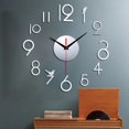 thumbnail image 3 of 3D Frameless Wall Clock, Silent Diy Wall Clock Number Wall Stickers Home Decor, 3 of 7