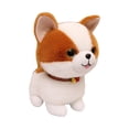 thumbnail image 1 of Brown 9 Inch Standing Brown Puppy Plush Toy Cute Stuffed Animal, 1 of 6