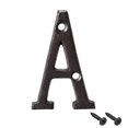 thumbnail image 1 of Unique Bargains 3 Inch Cast Iron House Letter Mailbox Address Sign Letter A, 1 of 5