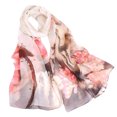 thumbnail image 2 of Foulard Longue Douce pour Femmes à Imprimé Lotus, Châle Foulard pour Dames, 2 of 4