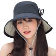 thumbnail image 1 of Coofit Womens Bucket Hat UV Protection Foldable Beach Hat Summer Cap Wide Brim Hat, 1 of 1