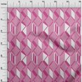 thumbnail image 2 of oneOone Cotton Poplin Fabric Parallelogram & Triangle Geometric Print Sewing Fabric BTY 42 Inch Wide, 2 of 4