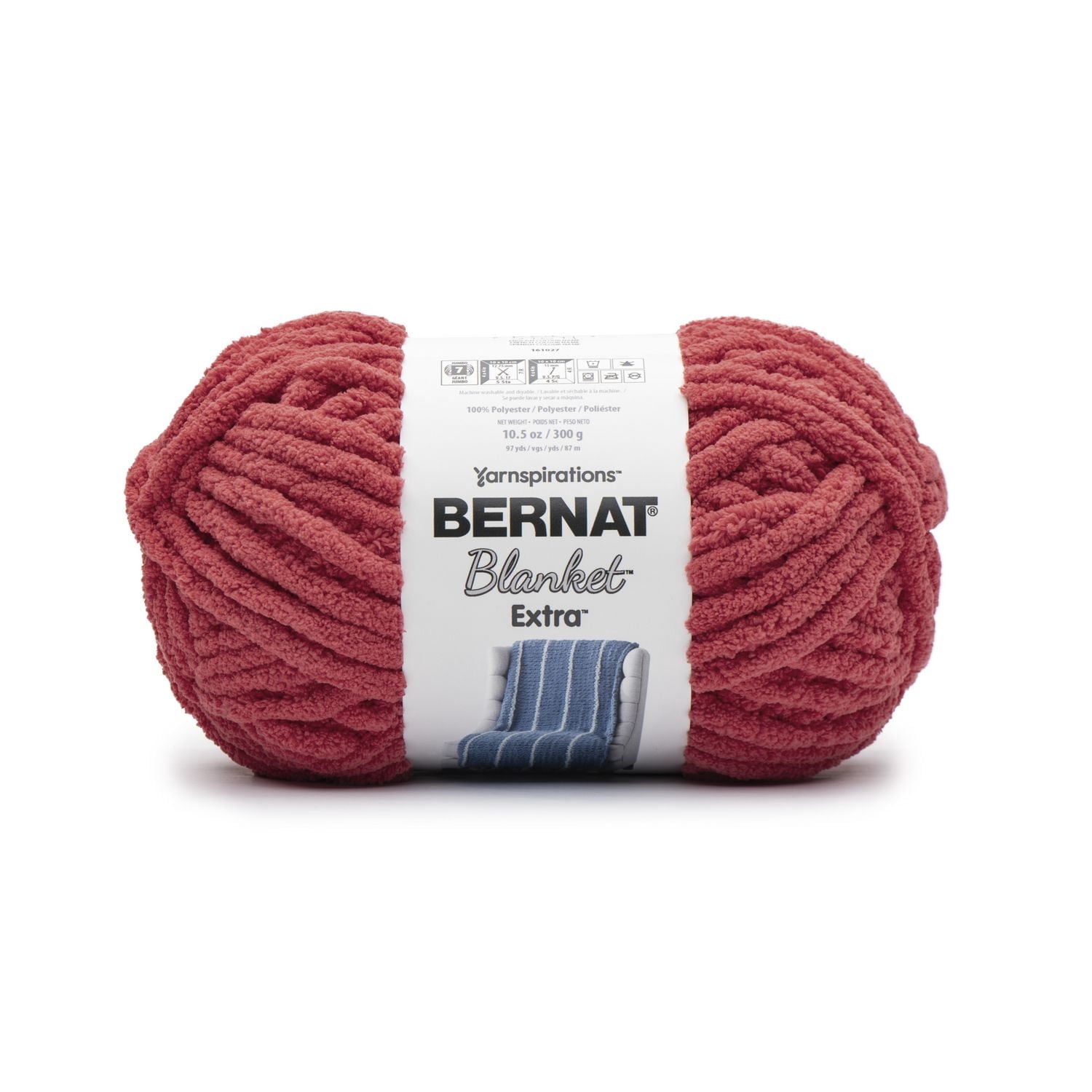 "Bernat® Fil Couverture Extra™, Polyester #7 Jumbo, 10,5oz/300g, 97 Yards"