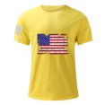 thumbnail image 3 of Birdeem Chemises pour Hommes Col Rond Imprimé Décontracté Manches Courtes T-Shirt Blouse, 3 of 9