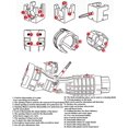 thumbnail image 4 of 18 In 1 Socket Faucet Plumbing Wrench Tool, Multi-Function Faucet And Sink Installation, For Bathroom Kitchen Sink Toilet Bowl Plumbing (Red), 4 of 5