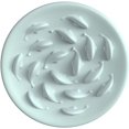 thumbnail image 1 of Slow Feeder Bowl for Cats and Small Dogs, Fish Pool Design, Fun Interactive Bloat Stop Puzzle Feeder Bowl Healthy Eating Diet Made of Melamine Food Grade Material Dishwasher Safe (Green), 1 of 1
