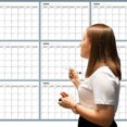 thumbnail image 2 of Oversized Yearly Wall Calendar - Large Format 36x24 Inch Dry Erase Planner for Home Office Classroom Decor & Scheduling, 2 of 4