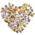 thumbnail image 4 of 100pcs Flower Spacer Bead Caps Antique Alloy Cone Bead Caps Tassel Ends Caps, 4 of 9