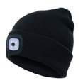 thumbnail image 1 of Unisex Winter LED Light Luminous Warm Knitted Hat Outdoor Camping Head Lamp Cap, 1 of 8