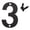 D #4, variant on Vaidha 4.7 In Floating Address House Number Modern Black Metal Letters Garden Garage Mailbox Decor Number Nail Kit Visual Sign