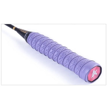 Tennis Grip Tacky Tennis Racket Grip Tape Absorbent Anti-Slip Tennis Overgrip for Tennis Badminton Pickleball Racquet Handle Grip with Damping Ridges Overgrips