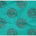 thumbnail image 4 of oneOone Organic Cotton Poplin Twill Fabric Floral Block Decor Fabric Printed BTY 42 Inch Wide, 4 of 4