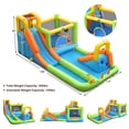 thumbnail image 2 of Costway Inflatable Water Slide Park Bounce House Climbing Wall W/ 950W Blower, 2 of 10