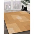 thumbnail image 3 of Ahgly Tapis Rectangulaire Lavable en Machine Intérieur Transitionnel Orange Néon, 7 Pieds x 9 Pieds, 3 of 7