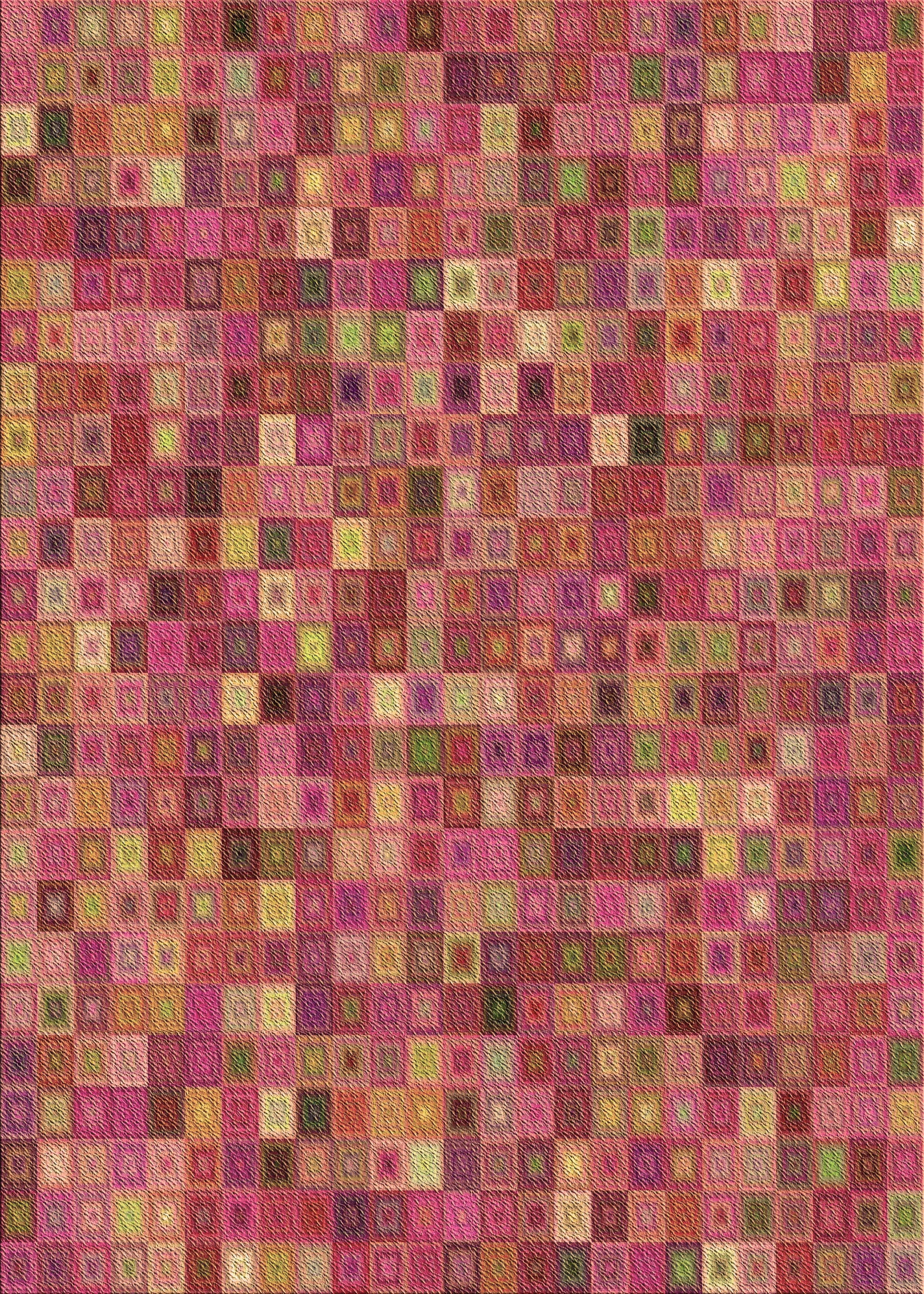 Ahgly Company Tapis d'Intérieur Rectangulaire Transitionnel Rouge Cramoisi Lavable à la Machine, 2 Pieds x 5 Pieds