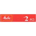 thumbnail image 3 of Melitta 622712 No. 2 Cône Blanc Filtre en Papier -100 Unités, 3 of 5