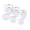 Blanc, variante sur CEHVOMTwsEarbud Bluetooth, Casque d'Écoute Bluetooth pour Adultes, Écouteurs à Réduction de Bruit, Embouts d'Oreille Écouteurs Gels d'Oreille Bouchons d'Oreille la Plupart des Écouteurs Intra-Auriculaires, 3 Paris P/M/G 10/12/14 mm Noir-Blanc